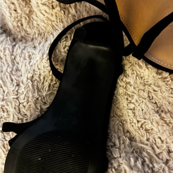 Torrid Women's  Elegant Black Strappy Heels - Picture 9 of 14